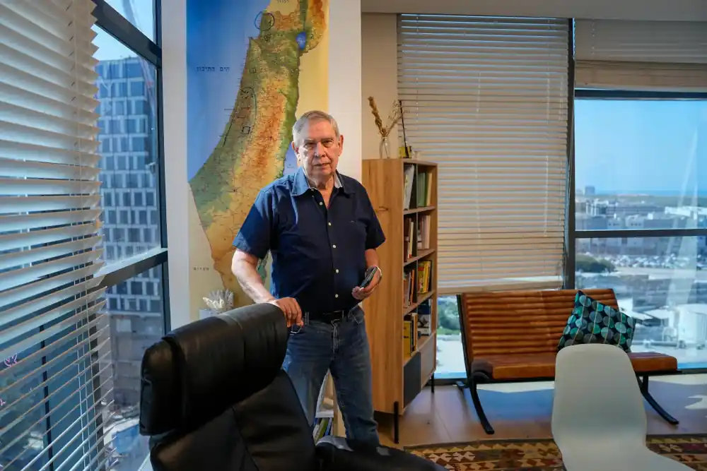 Tamir Pardo, ex capo del Mossad, a settembre a Herzliya, in Israele. La Task Force Harpoon, ha detto, era "uno degli strumenti più importanti che il Mossad aveva".