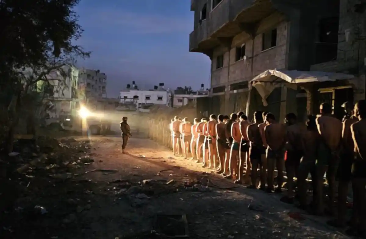 battaglia di Gaza la sera dei terroristi di hamas