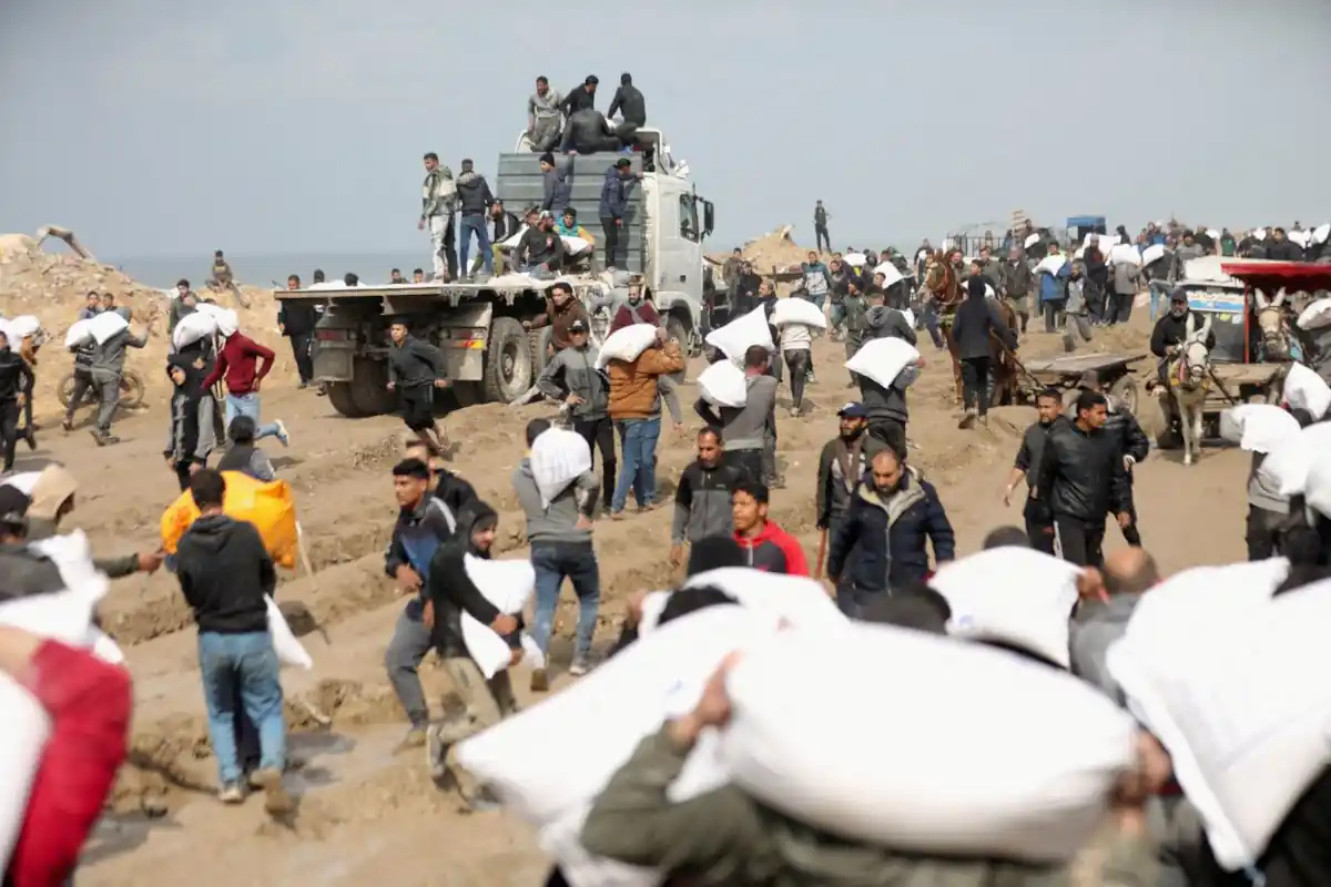 aiuti umanitari a gaza