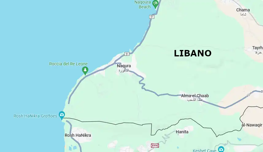 libano attacco ereo