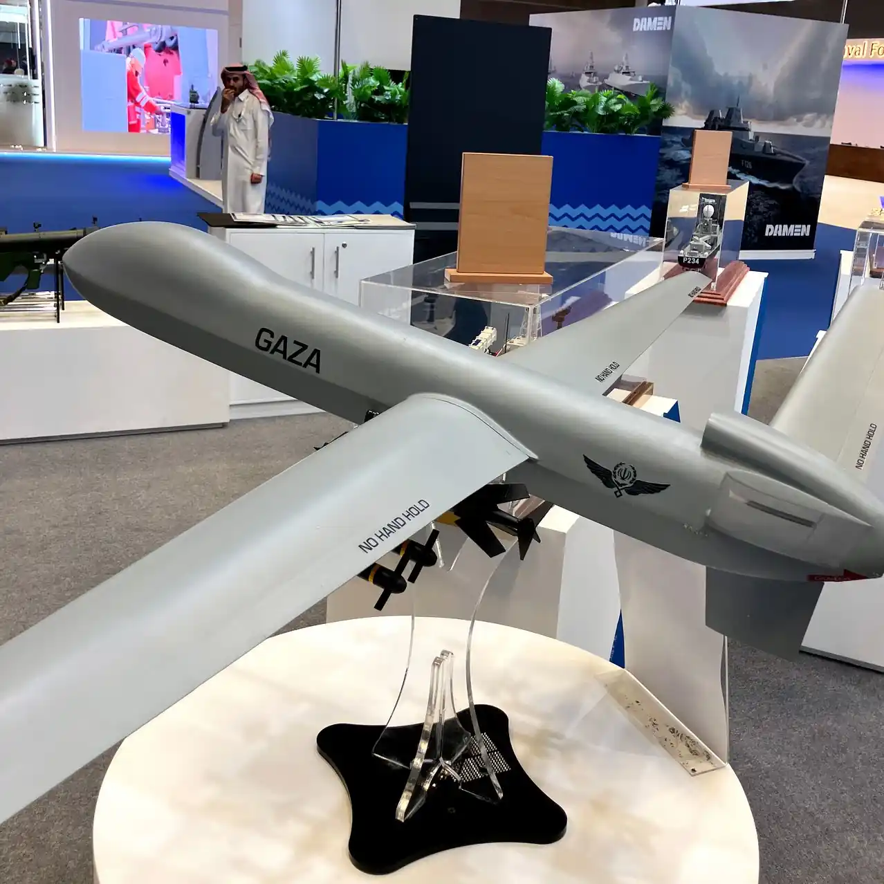 nuovo drone iraniano gaza
