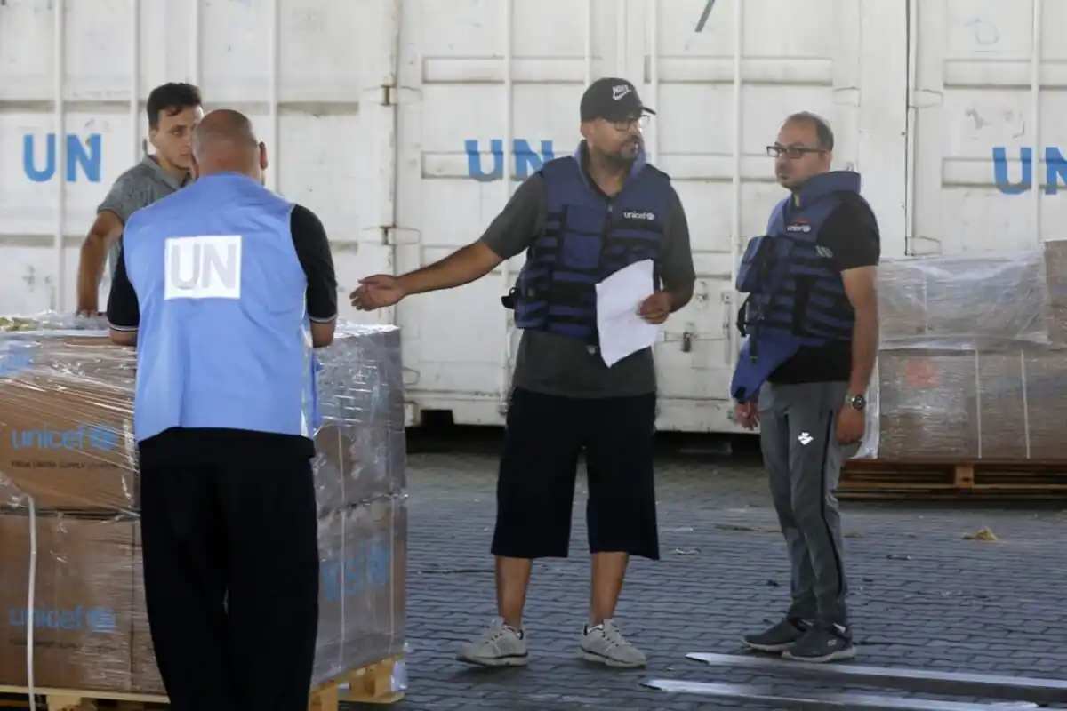 aiuti umanitari a gaza cogat