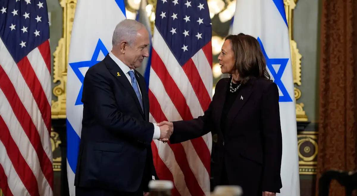 incontro Netanyahu Kamala Harris