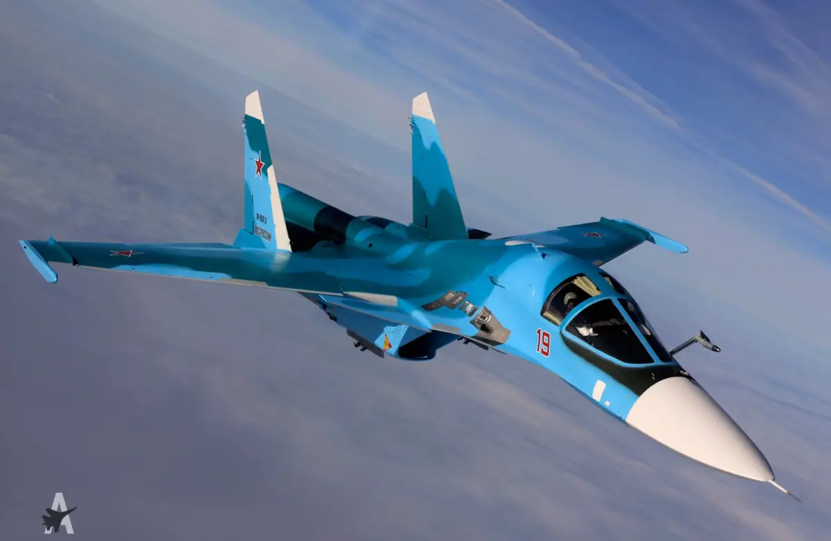 su-34 russo distrutto da ucraina