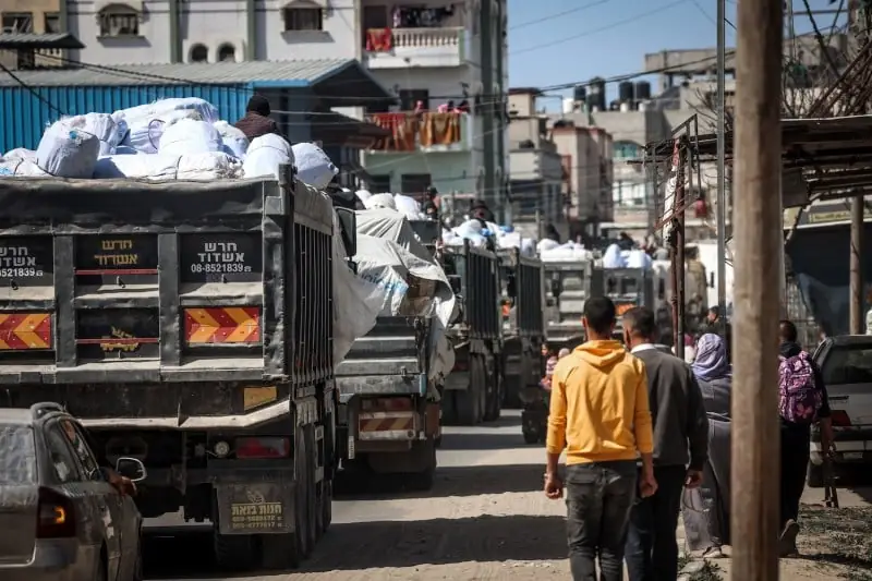 aiuti umanitari a gaza