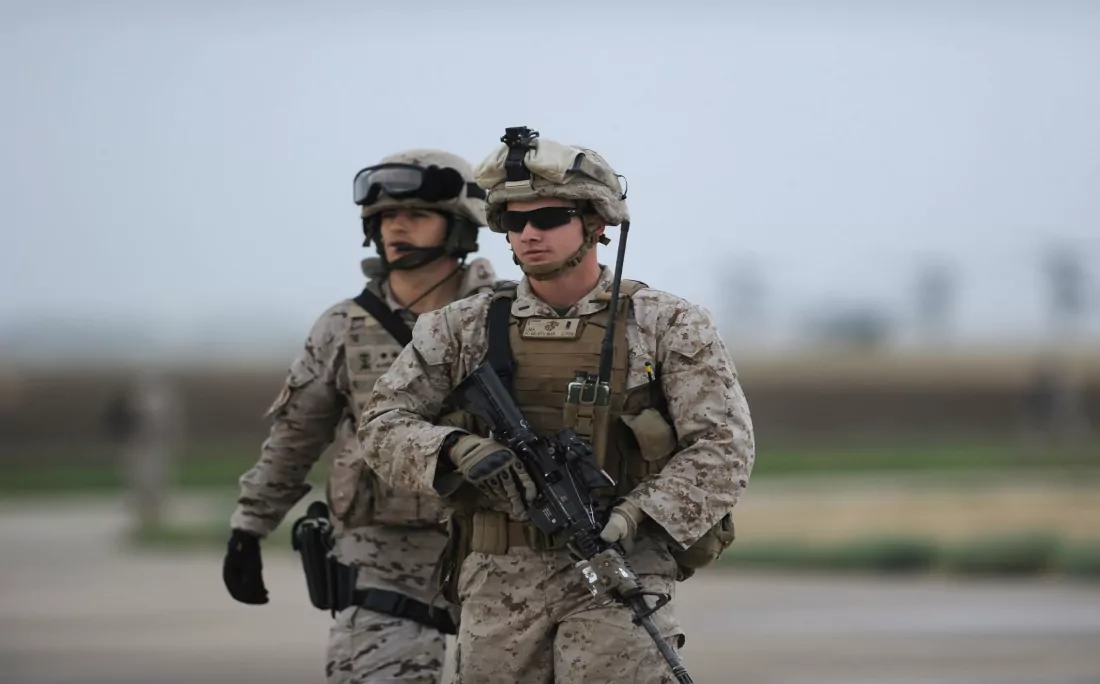 militari americani nel nord Iraq