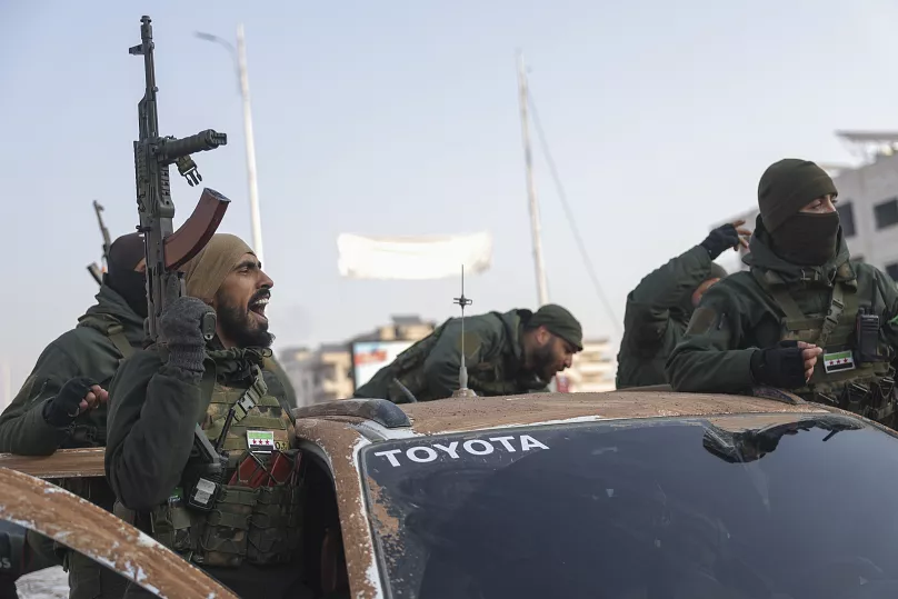 situazione in Siria al 31 dicembre
