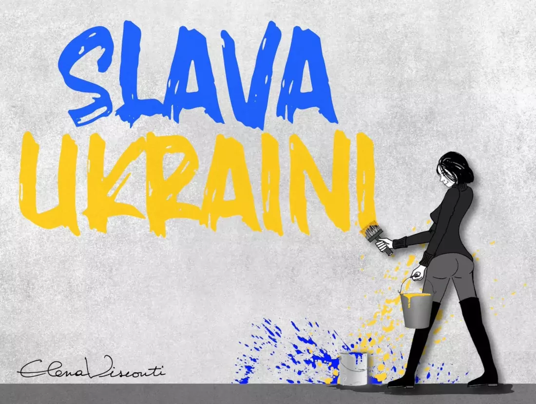 slava ukraini gloria a Ucraina