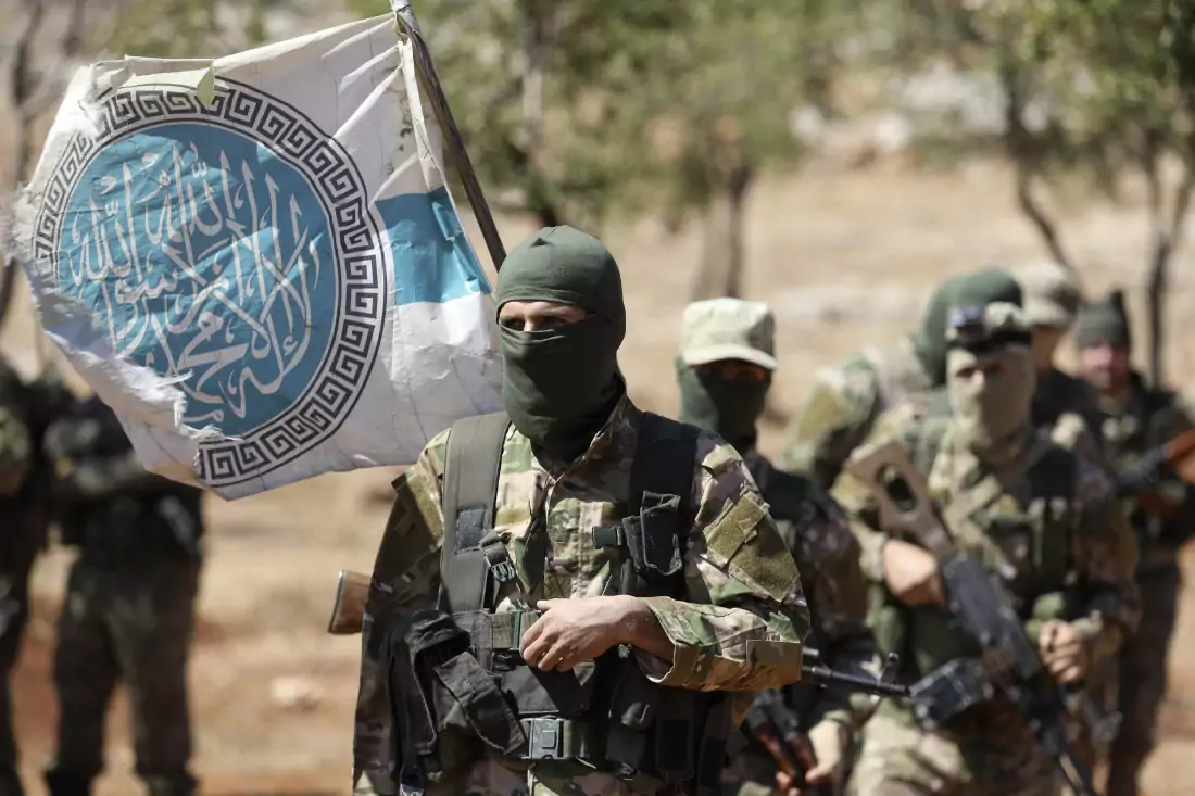 miliziani hts in Siria
