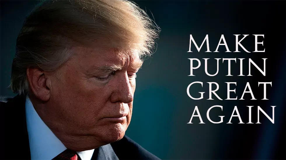 donald trump make putin great again