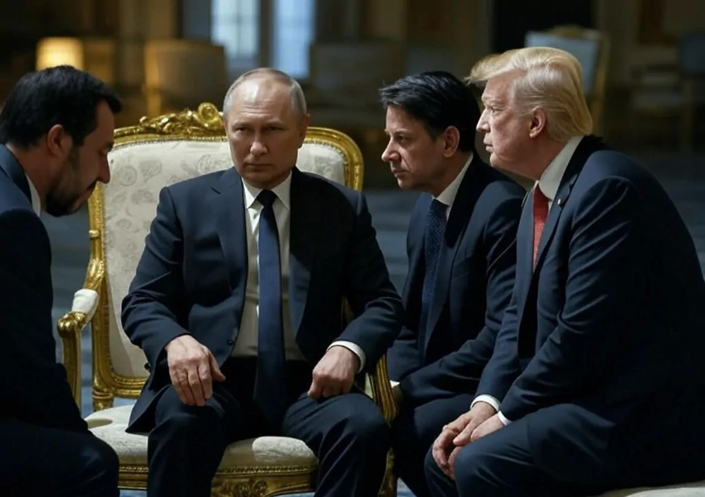 Putin ordina e Trump, Conte e Salvini eseguono