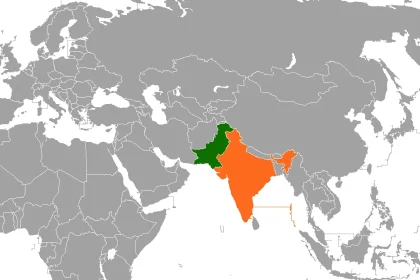 Mappa Pakistan India