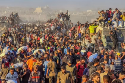 distribuzioni cibo a gaza