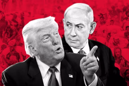 israele perde consenso, nella foto bibi e trump