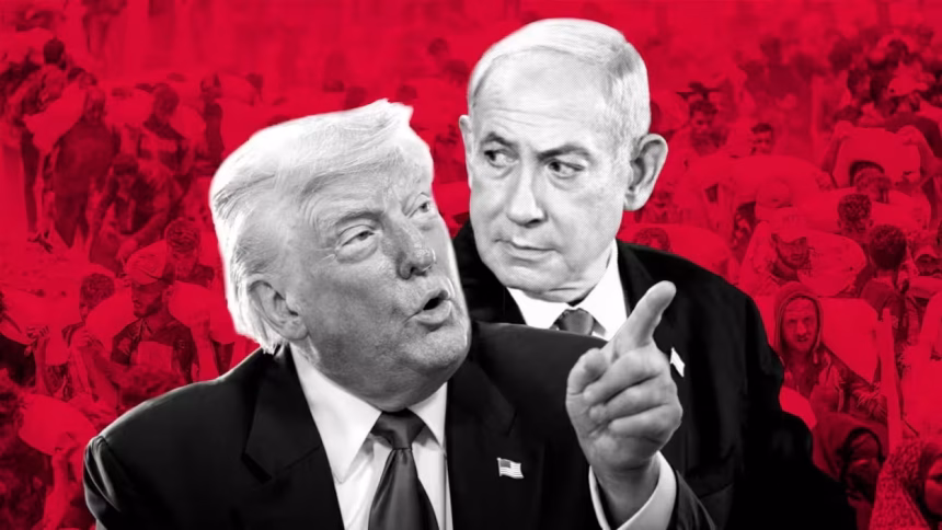 L'Iran tergiversa ancora e Trump bacchetta Netanyahu 1 israele perde consenso, nella foto bibi e trump