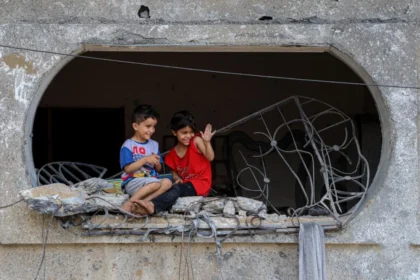 bambini di Gaza