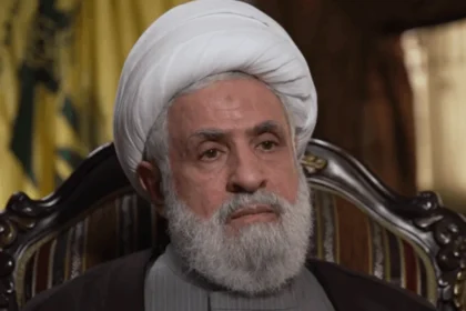 Il leader di Hezbollah, Naim Qassem