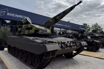 Sistema SkyRanger 35 sul telaio Leopard 2