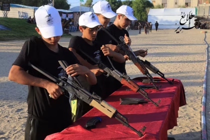 bambini soldato di Hamas