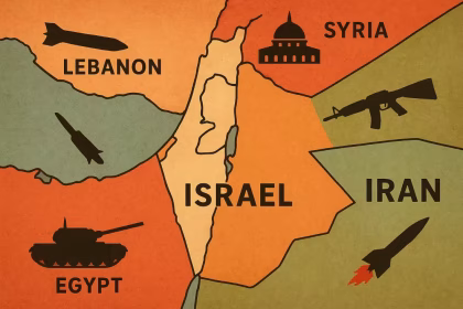 israele circondato da nemici grazie alla politica di Trump