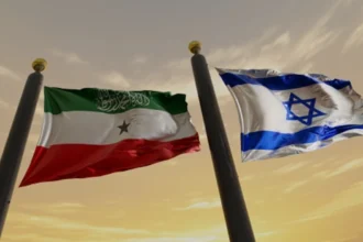 bandiere di Israele e del somaliland