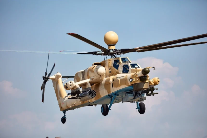 La Russia consegna gli elicotteri d'attacco Mi-28NE Havoc all'Iran 1 elicottero russo Mi-28NE consegnato in Iran