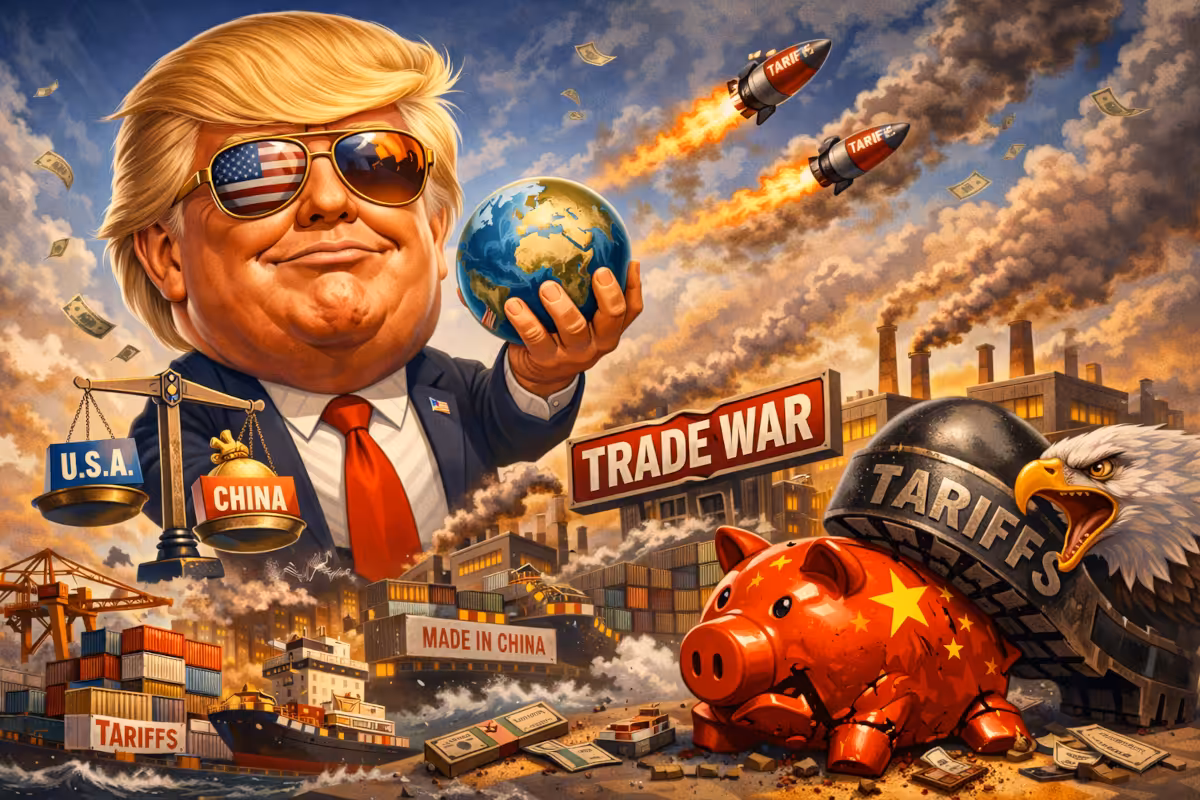 la guerra commerciale di Trump