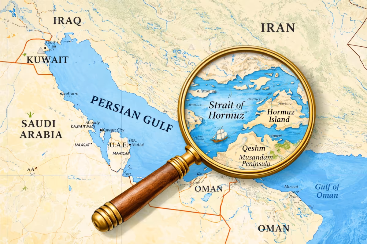 guerra iran mappa stretto di hormuz