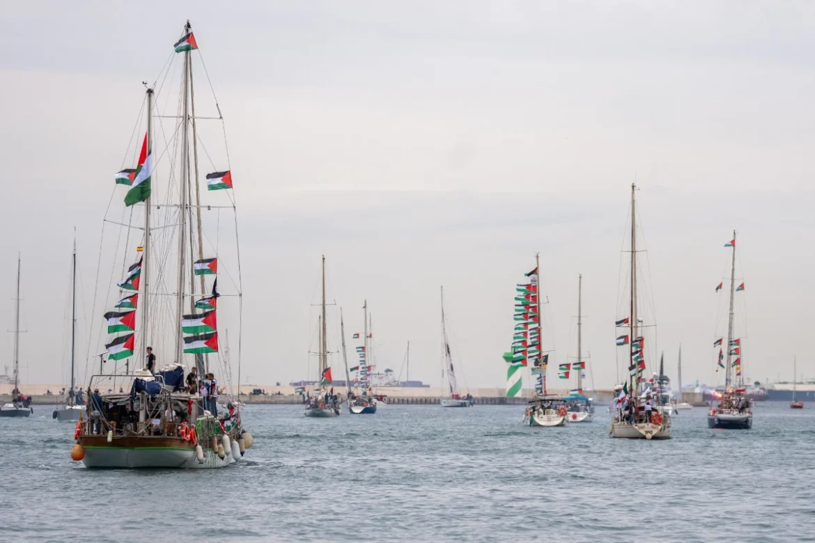 flotilla per Gaza Global Sumud Flotilla