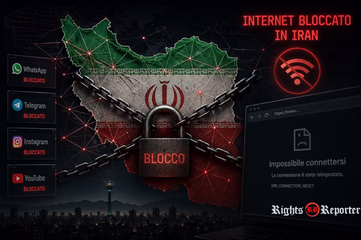 internet bloccato in iran
