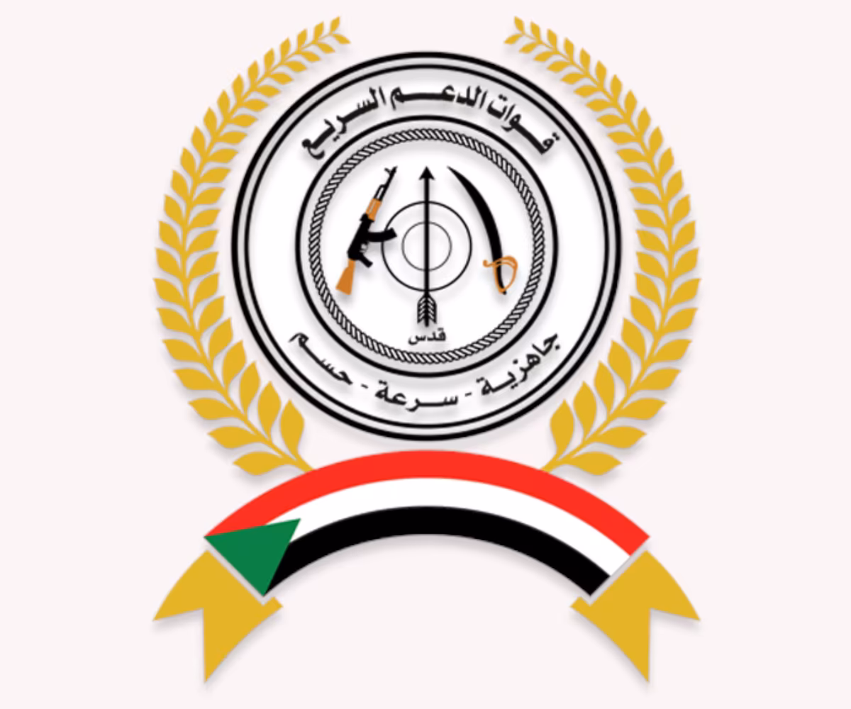 logo stemma bandiera rsf sudan