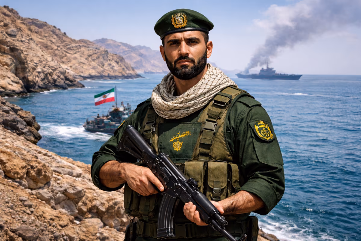 pasdaran controllano lo stretto di hormuz