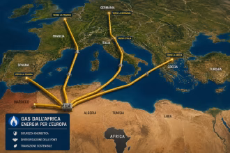 gnl africa occidentale verso europa