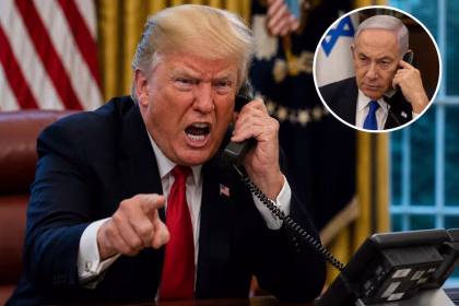 telefonata di fuoco tra trump e netanyahu