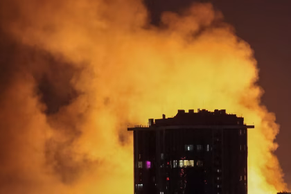 kiev bombardata