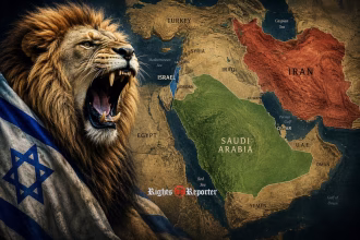 il leone di israele combatte contro l'islam