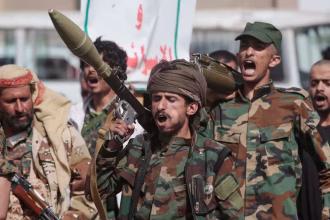 Ribelli houthi dell yemen